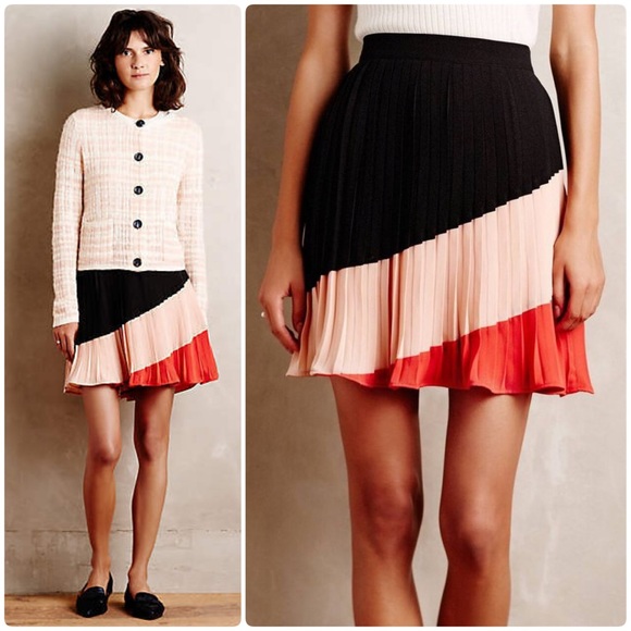 Anthropologie Dresses & Skirts - NWT Pleated Mini Skirt Anthropologie